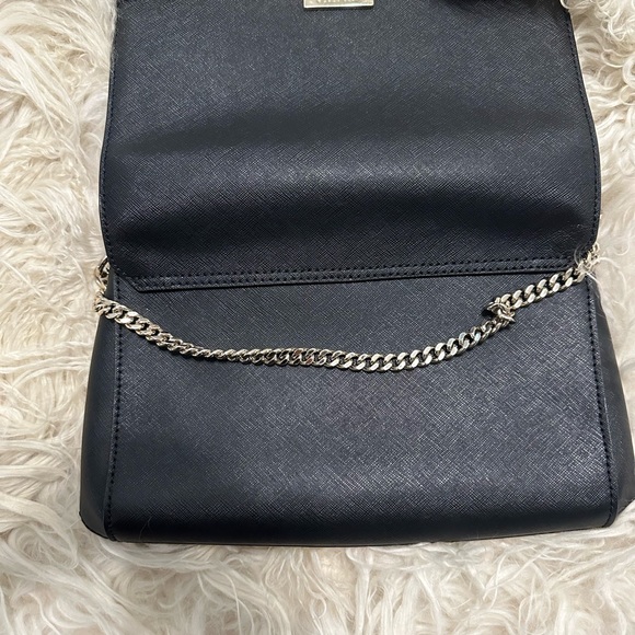 Black Kate Spade purse with chain. Sorry, this only comes with the short strap!😊 - Picture 5 of 5